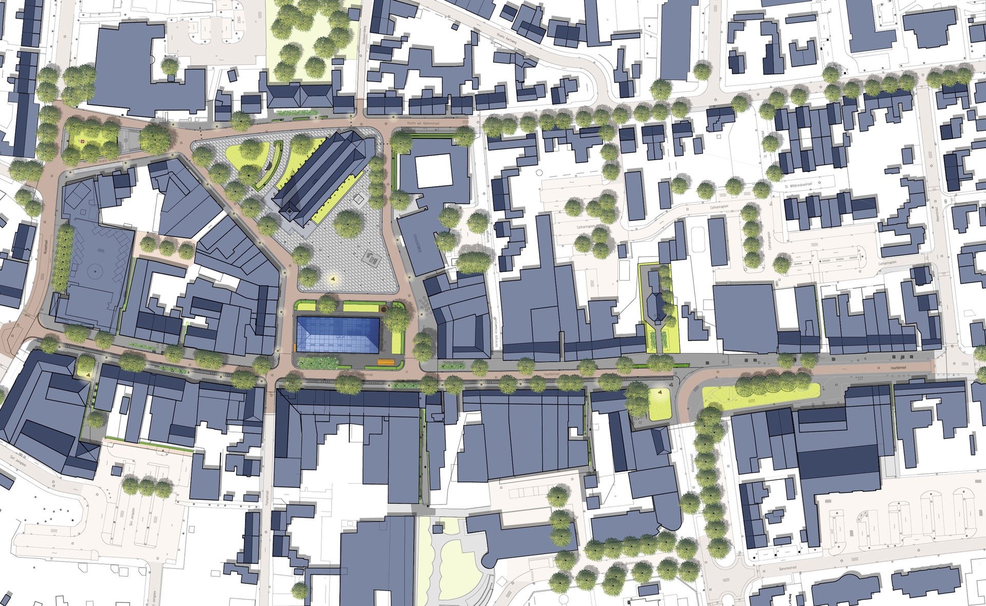 centrum Schijndel plattegrond