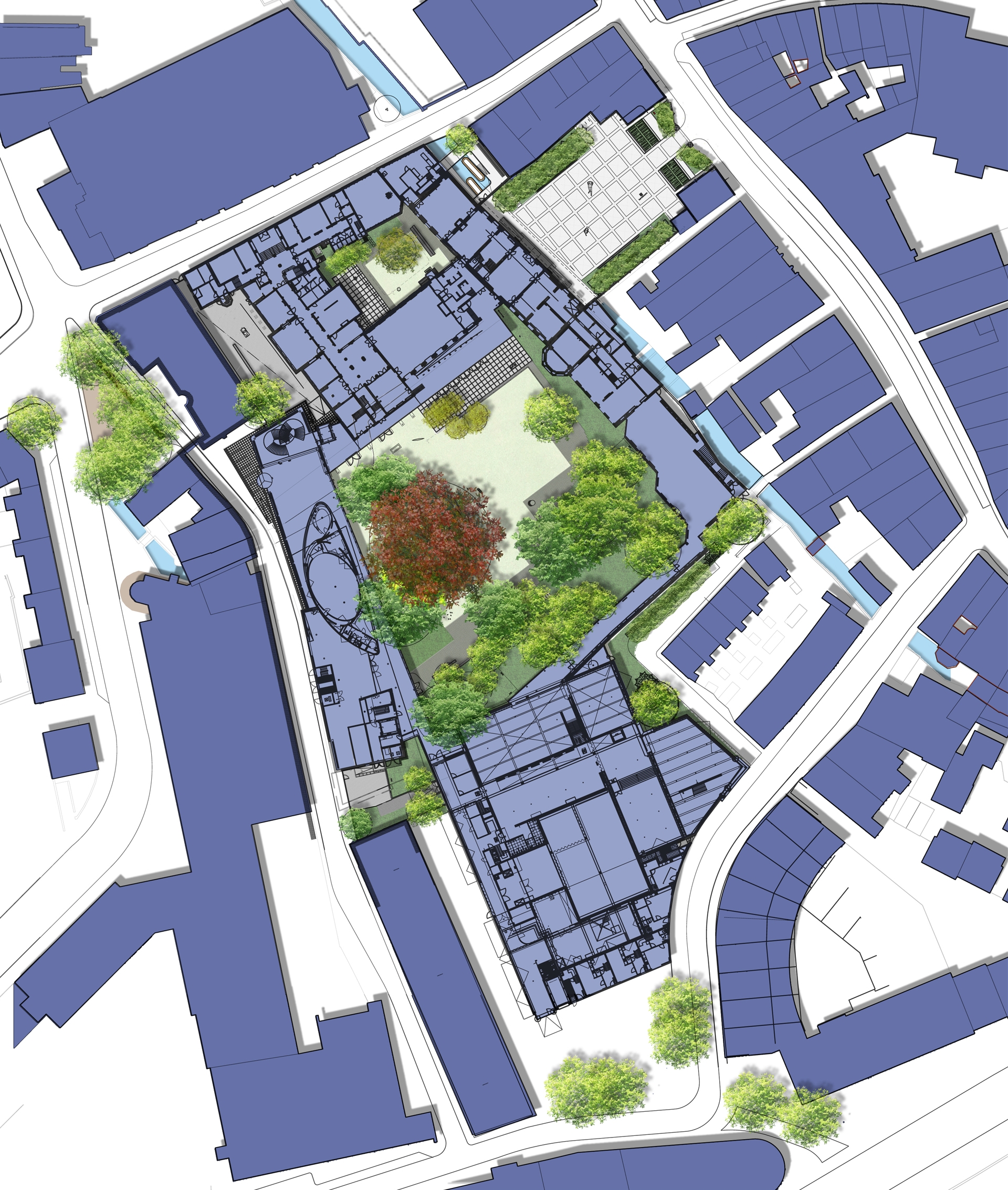 Museumkwartier plankaart
