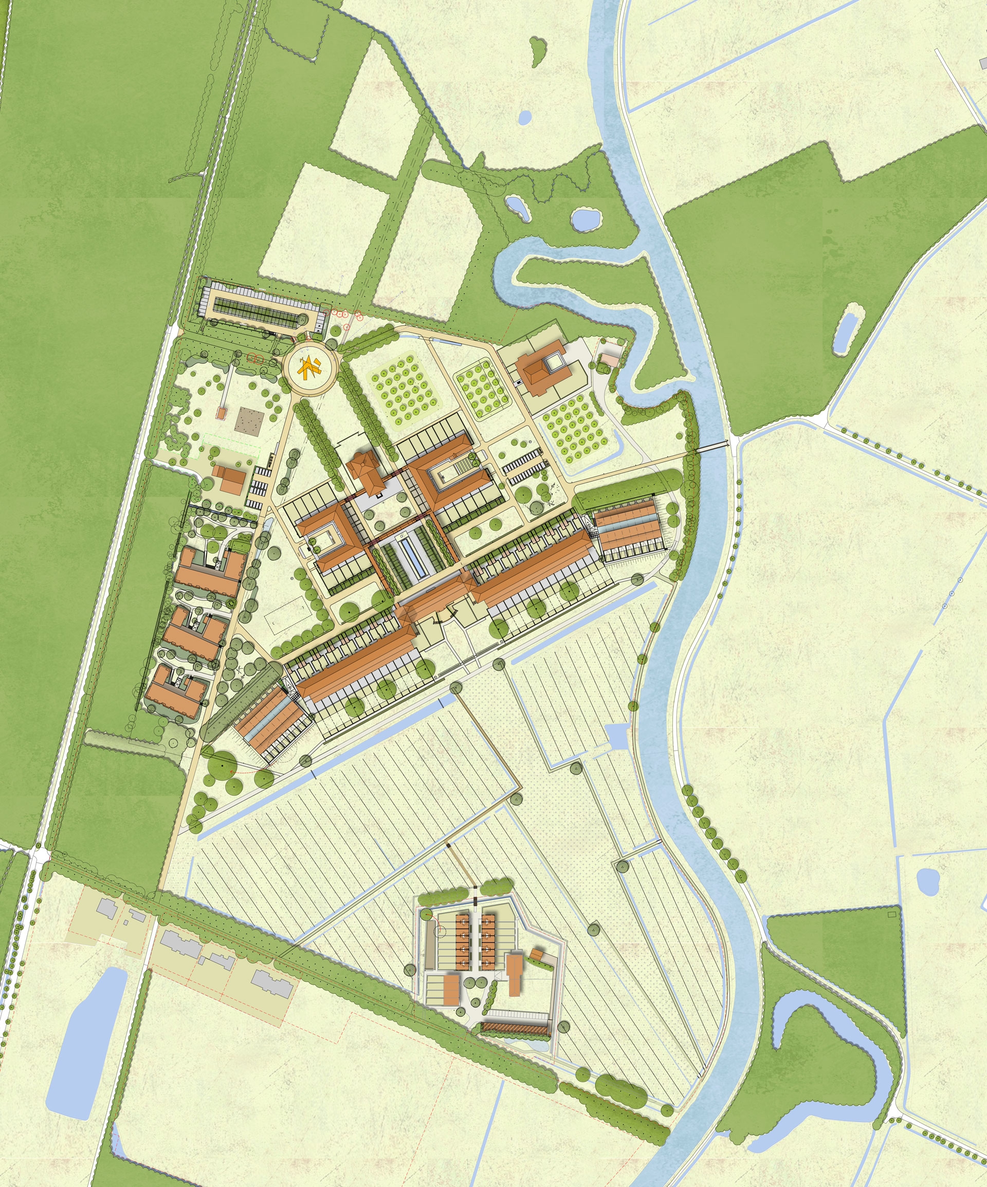 Klokkenberg, Breda - plankaart - 1920px