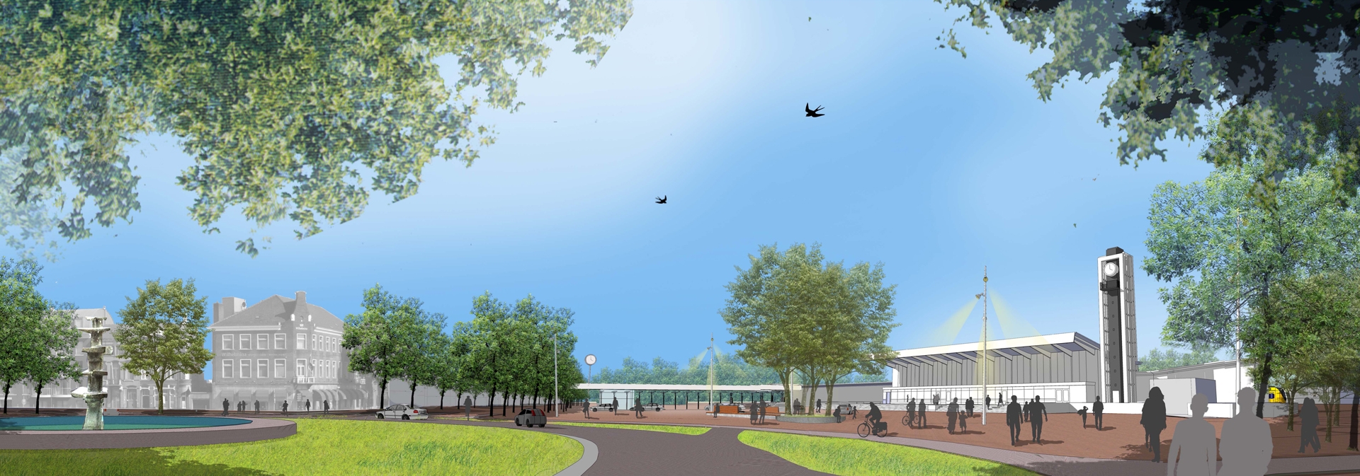 Stationsplein Venlo artist impression