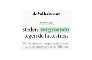 De Volkskrant - the journey of a tree to TU/e