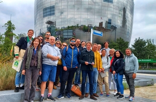 Bezoek Dakbos Depot Boijmans met delegatie uit Slowakije