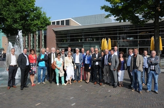 gemeente Hulst bezoekt centrum Venray