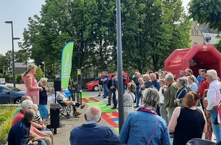 Feestelijke opening project Sint Jansgildestraat in Beek