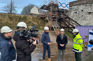 Maastrichtse walmuur wordt hersteld