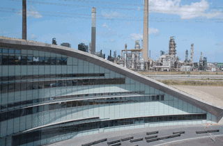 Duinlandschap en BP hoofdkantoor d'Arcyweg Europoort krijgen vorm