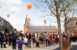 kroningsbomen met speciaal kroonrooster onthuld in Schijndel