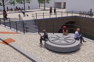 Nieuwe verblijfplaats kop van de Brede Haven, 's-Hertogenbosch