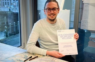Rob Willems behaalt titel Landschapsarchitect