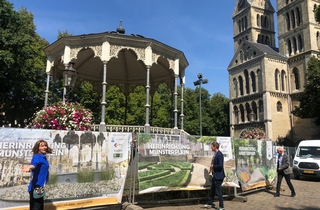 Feestelijk startsein herinrichting Munsterplein / Roermond