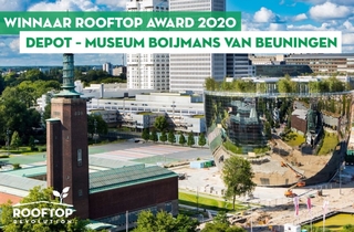 Depot Boijmans van Beuningen wint Rooftop Award 2020