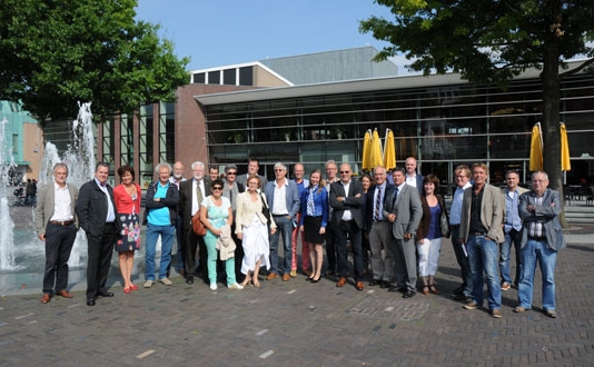 gemeente Hulst bezoekt centrum Venray