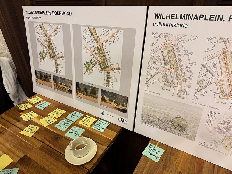 Wilhelminaplein: Erfgoed in het groen