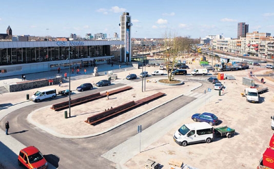 Stationsplein als nieuw visitekaartje van Venlo