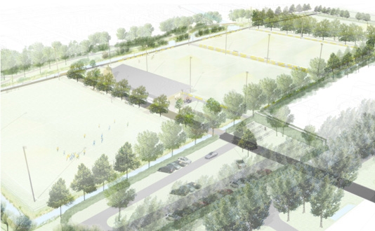 MTD wint aanbesteding voor sportpark Amstelhoef te Oss
