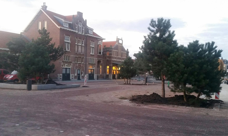 Stationsplein Zandvoort given green stature