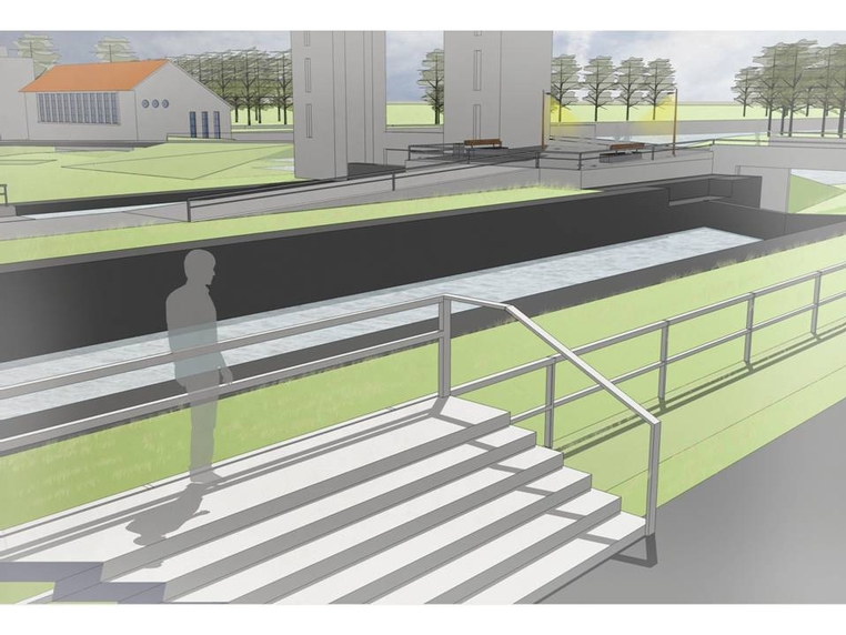 Landschappelijke inpassing Sluis Eefde