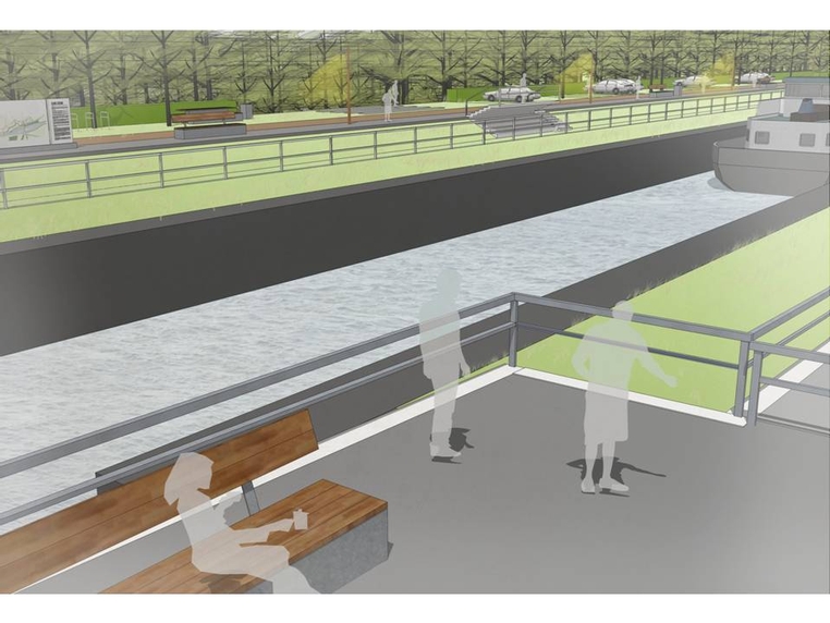 Landschappelijke inpassing Sluis Eefde