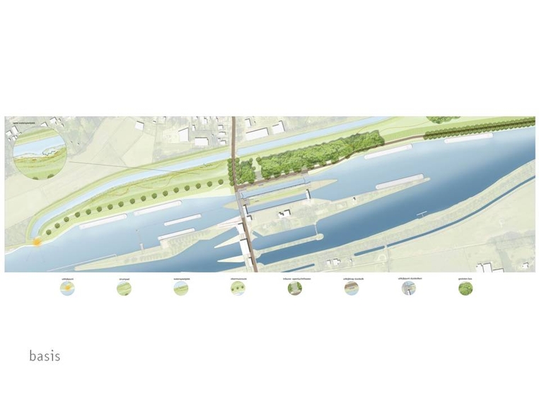 Landschappelijke inpassing Sluis Eefde