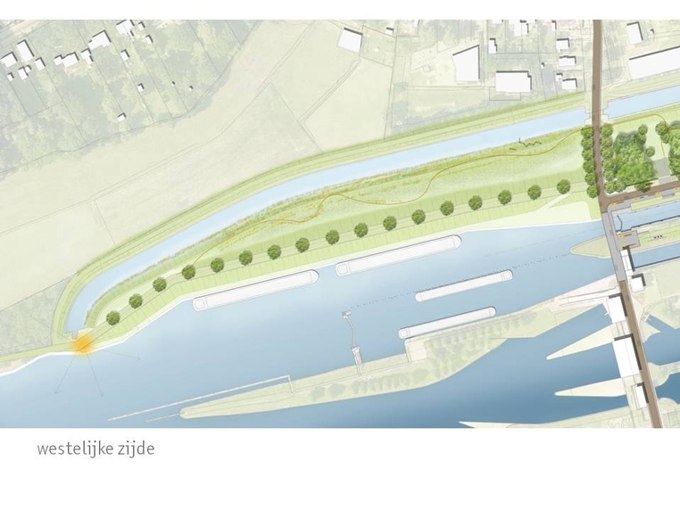 Landschappelijke inpassing Sluis Eefde