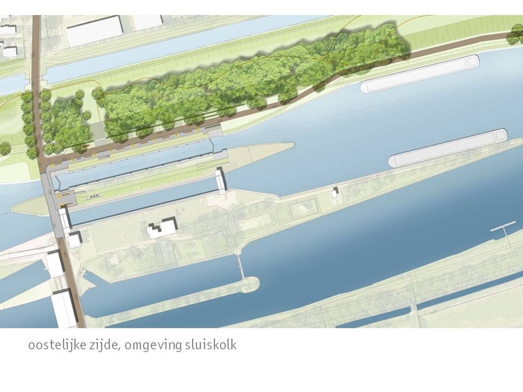 Landschappelijke inpassing Sluis Eefde