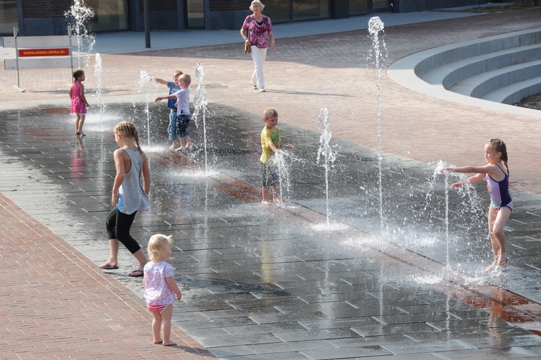 Fontein Gennep in werking gesteld !!!