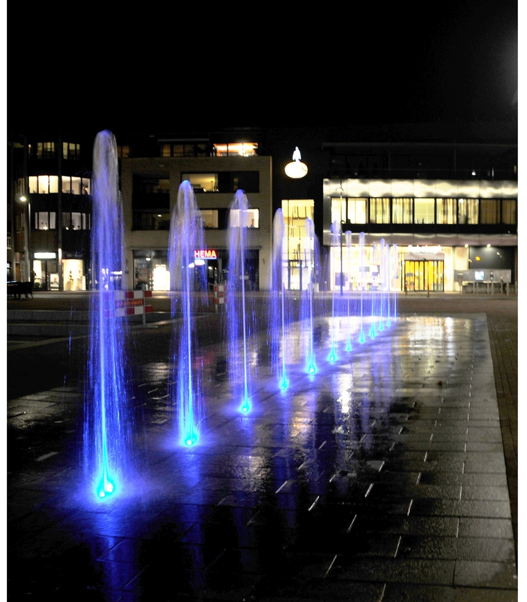 Fontein Gennep in werking gesteld !!!