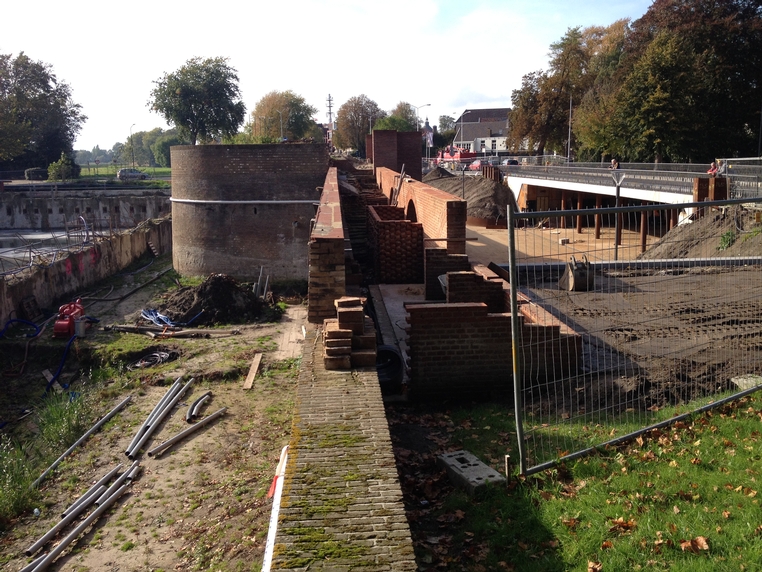 De Stadswalzone van ’s-Hertogenbosch vordert gestaag