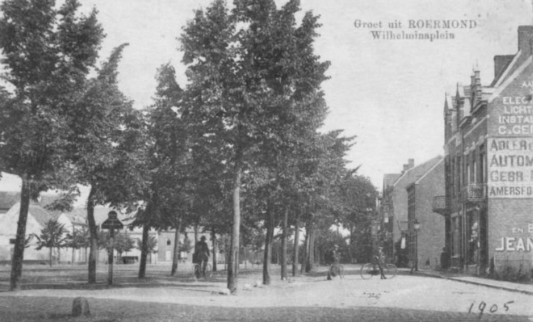 Wilhelminaplein: Erfgoed in het groen