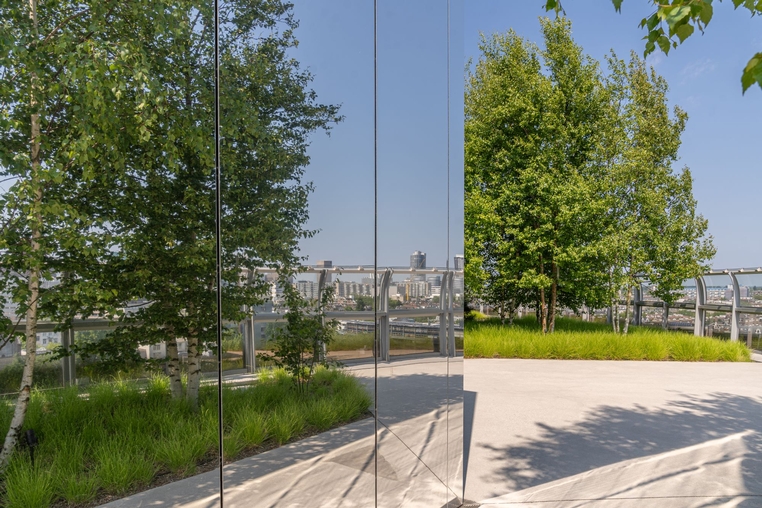 Visit with Slovak Delegation Rooftop Forest Depot Boijmans