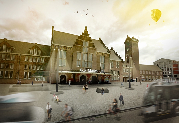 Start realisatie Stationsplein Maastricht 9