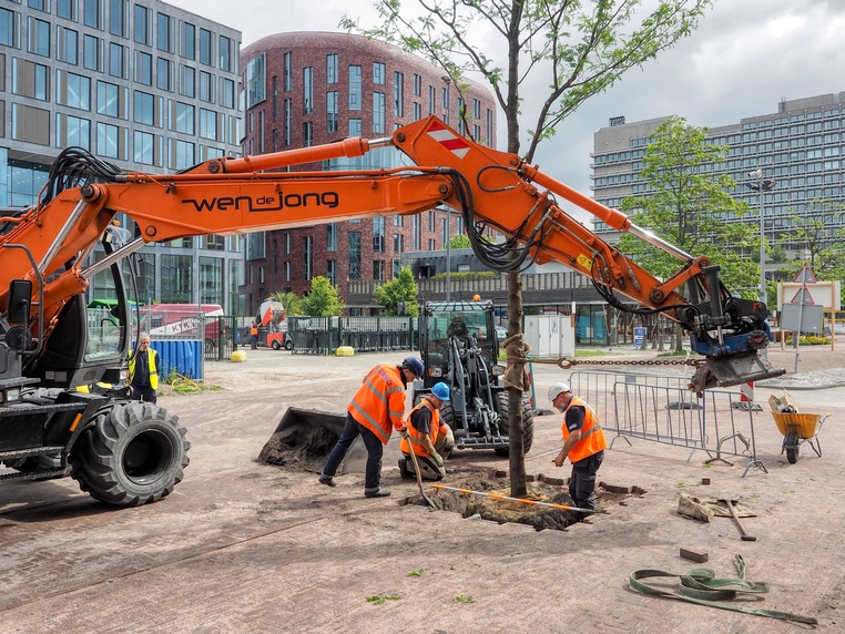 Vergroening Campus Vrije Universiteit Amsterdam in volle gang
