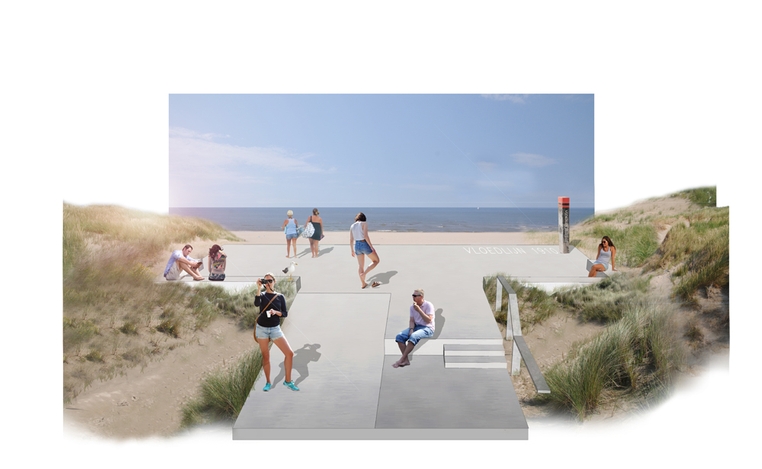 MTD selected to design the beach ramps of Texel